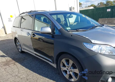 2012 Toyota Sienna Se 8 Passenger from USA, damaged, VIN 5TDXK3DC7CS265790